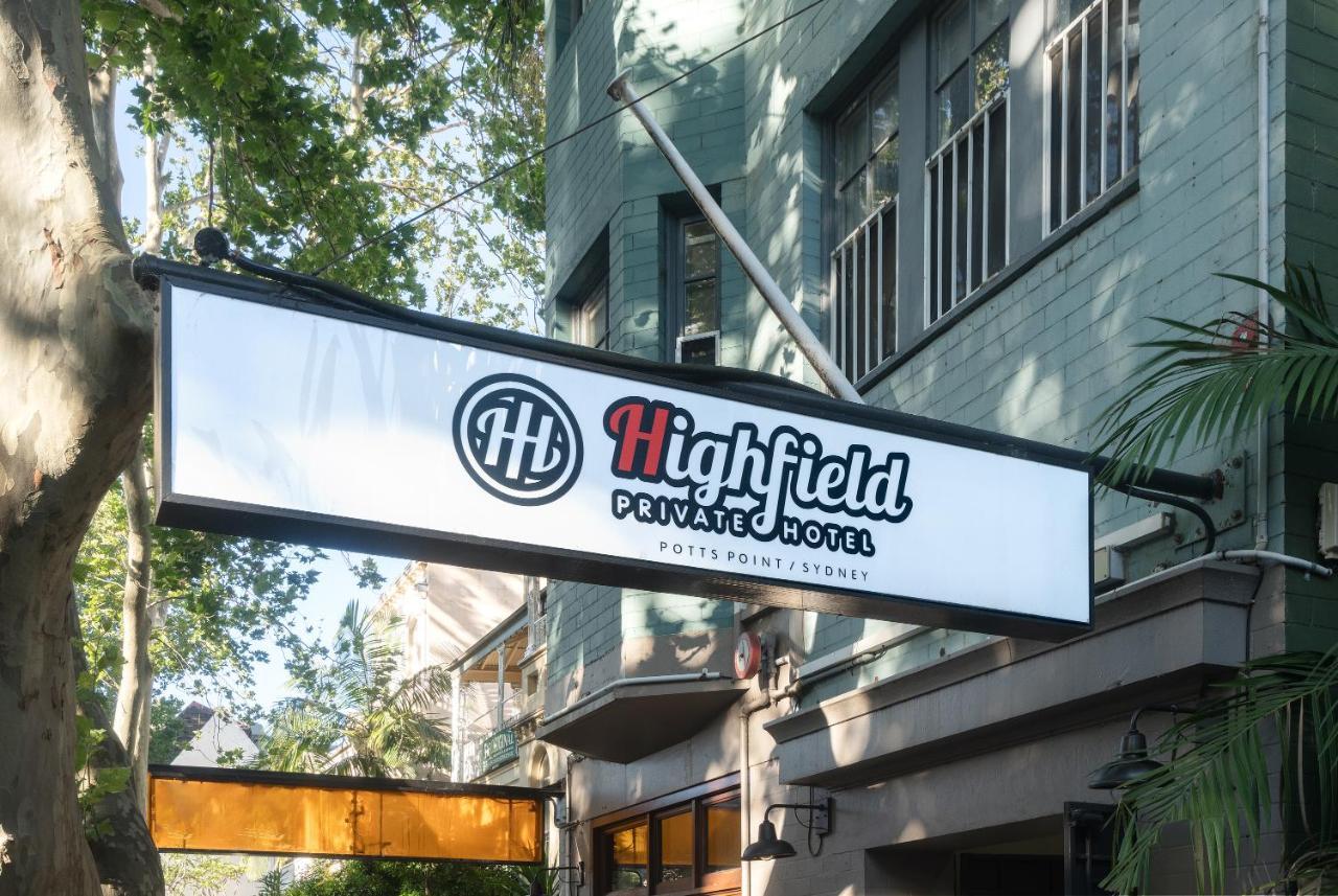 Highfield Private Hotel Sydney Kültér fotó